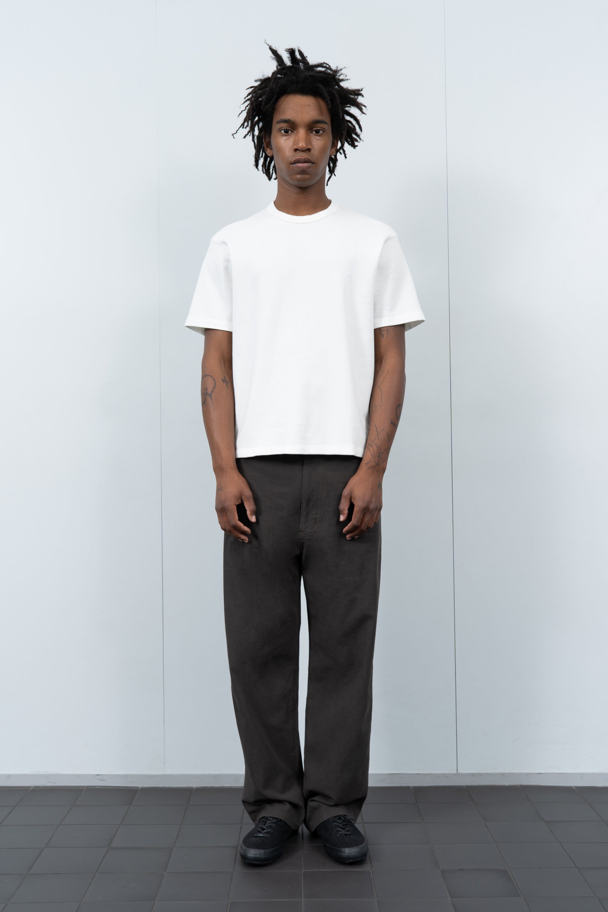 MESH T-SHIRT - WHITE