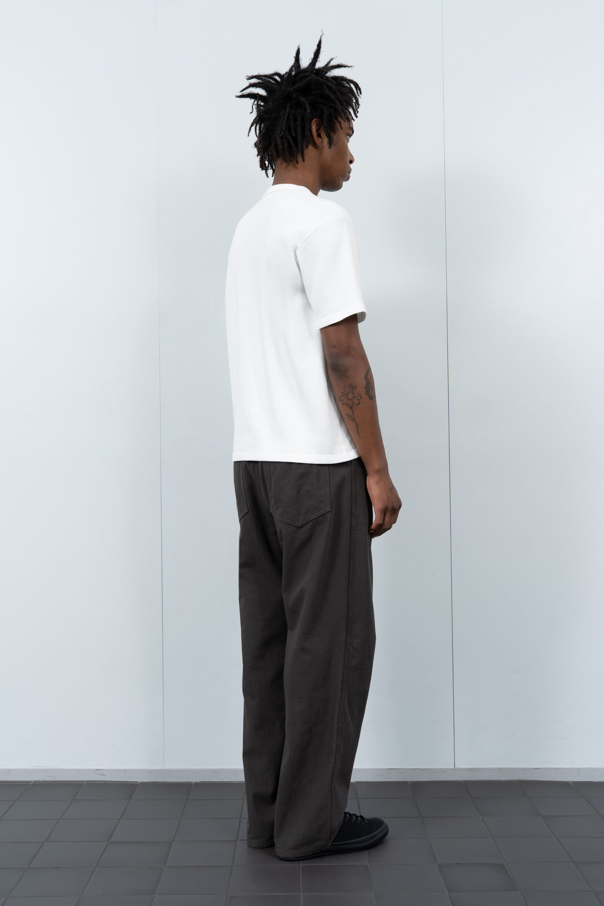 MESH T-SHIRT - WHITE