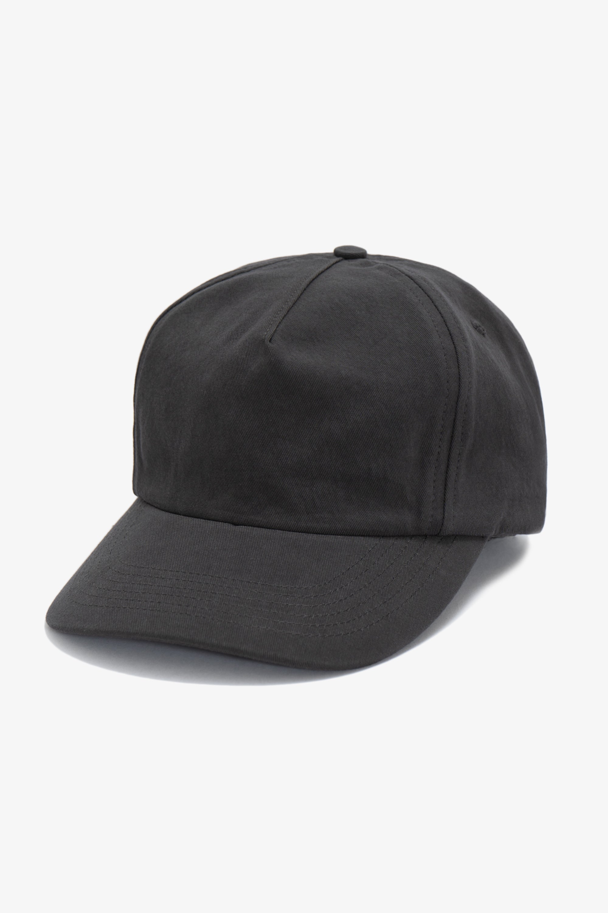 WASHED TWILL CAP - FLINT