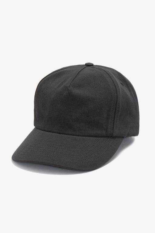 WASHED TWILL CAP - FLINT
