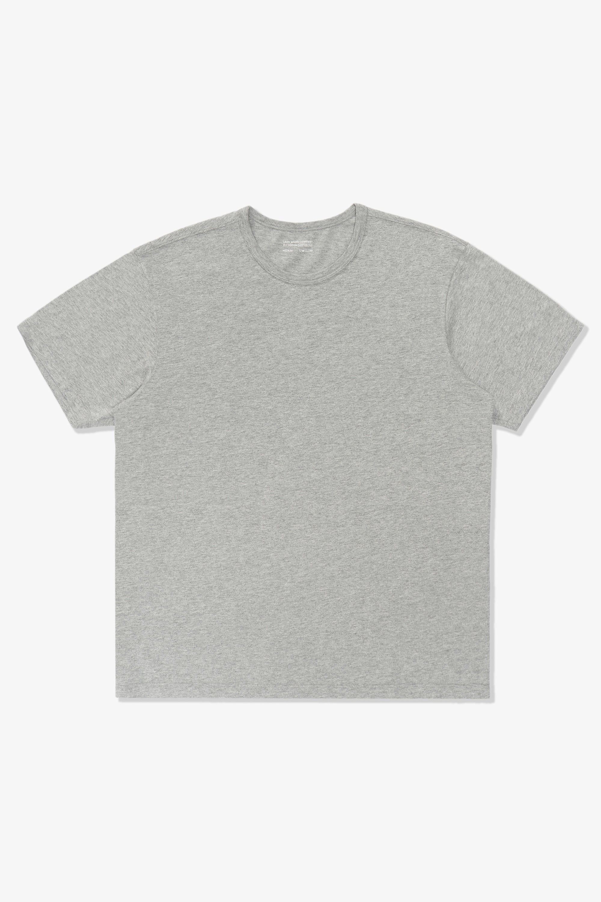 Overhead flat-lay of LW101 Our T-shirt