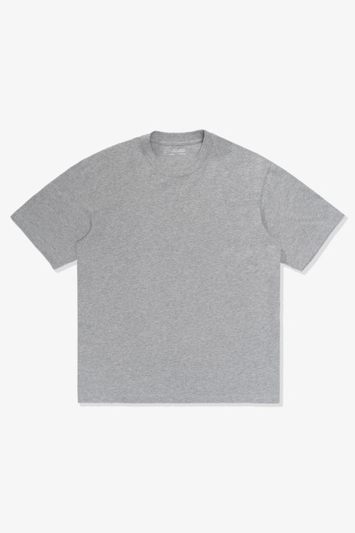 Front-facing flat overview of LW102 Municipal T-shirt in Heather Grey