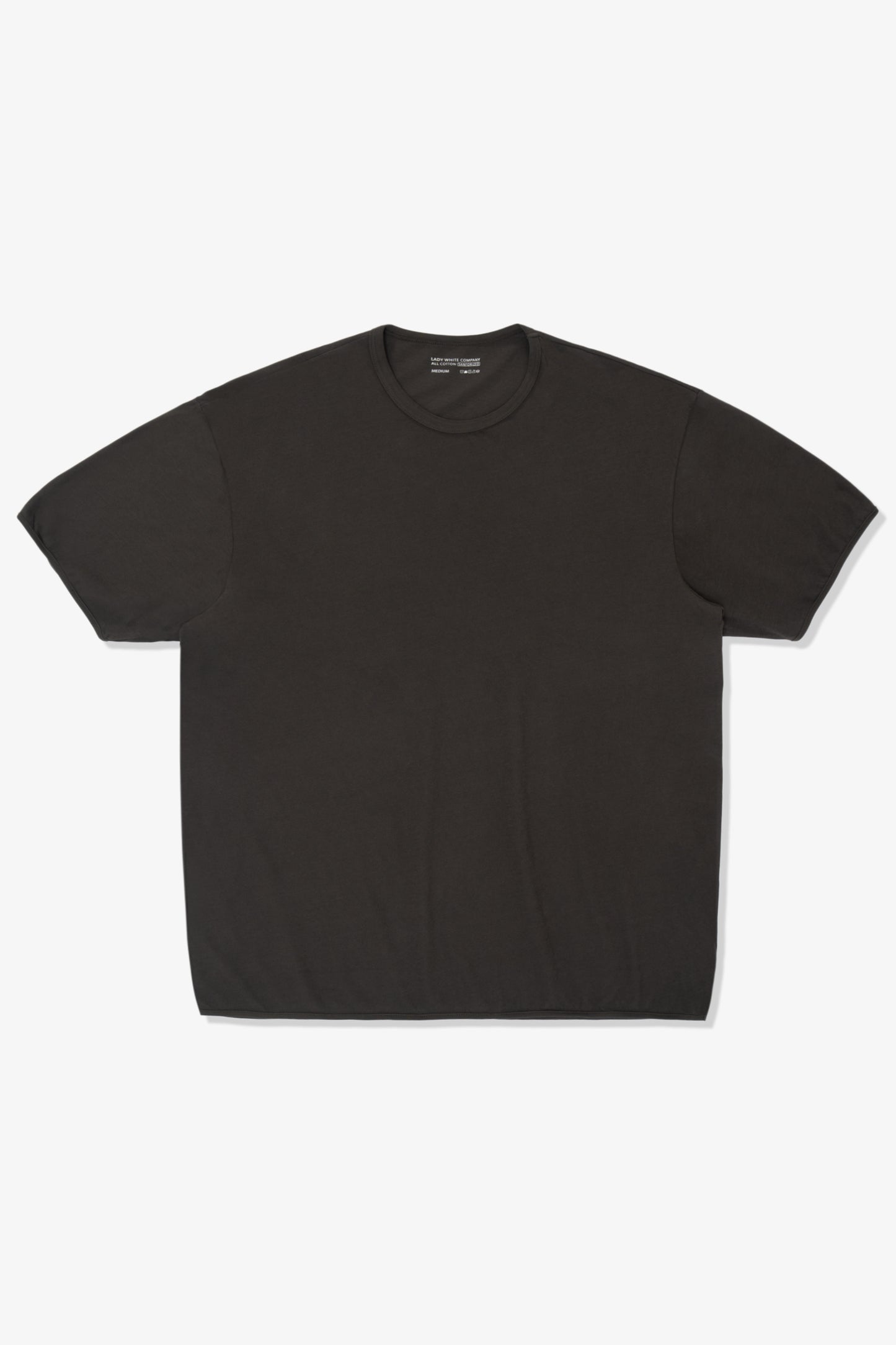 BINDED DRY-LITE T-SHIRT - FLINT
