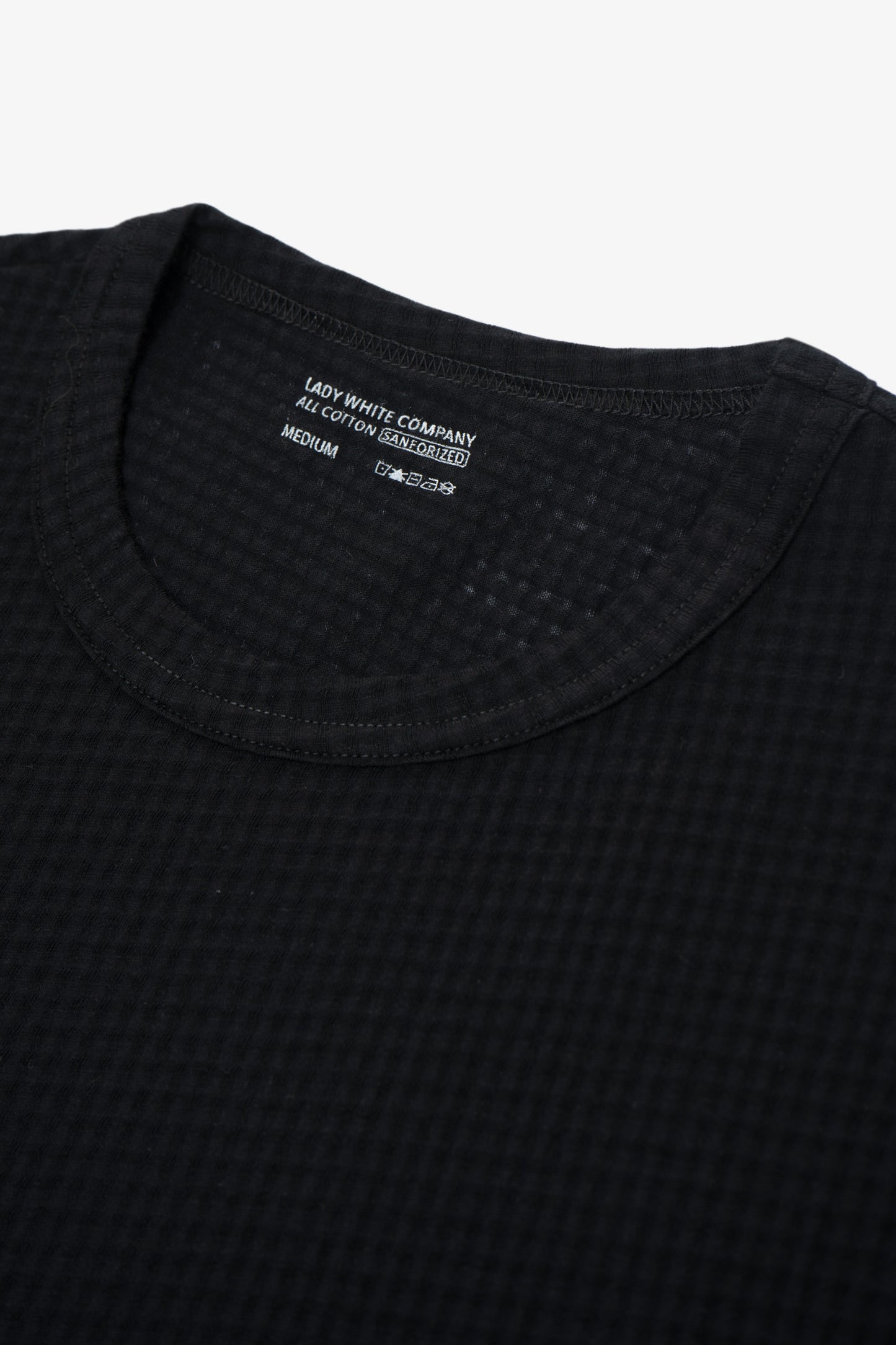 SHEER GAUZE T-SHIRT - BLACK