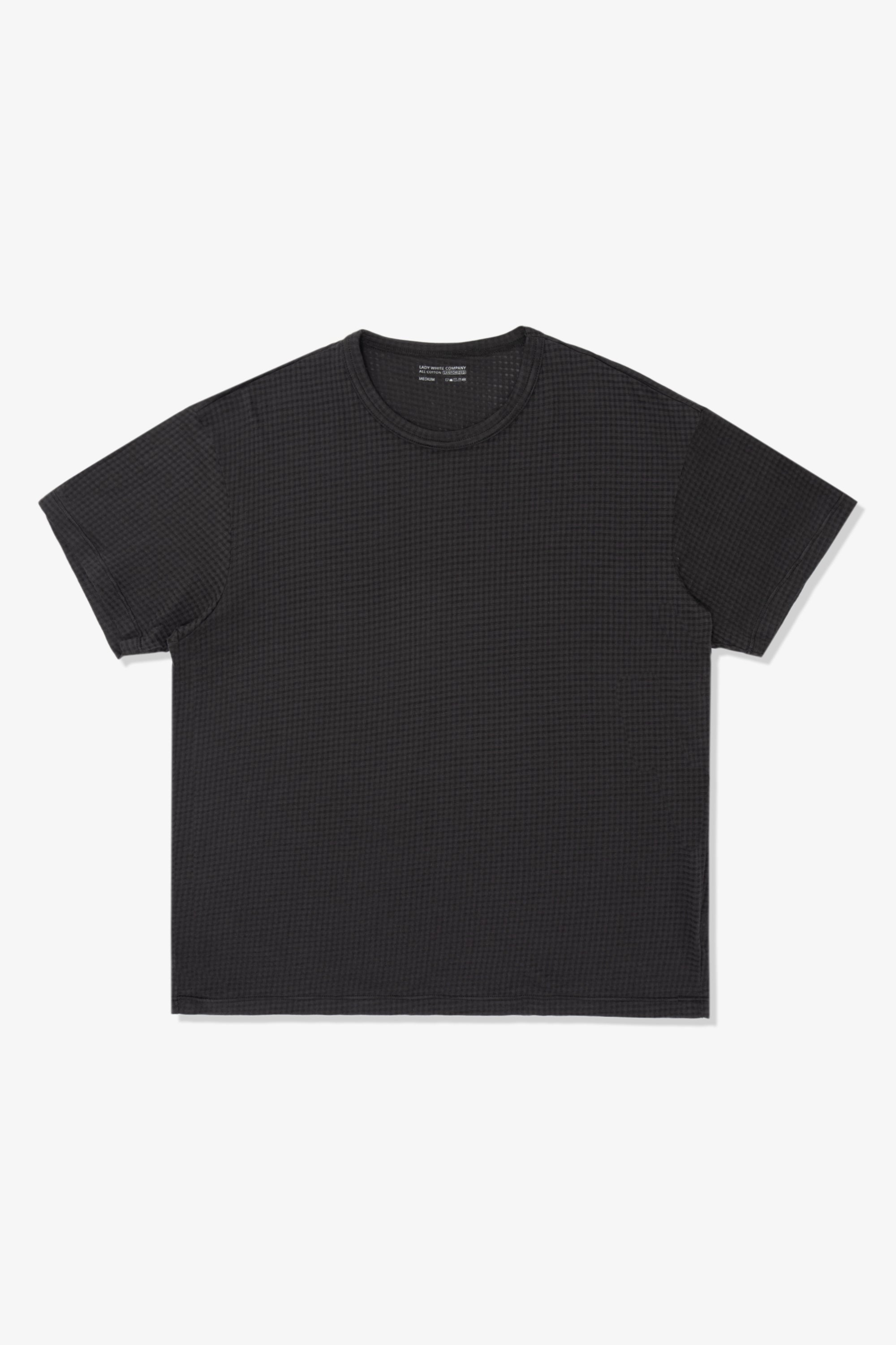SHEER GAUZE T-SHIRT - FLINT