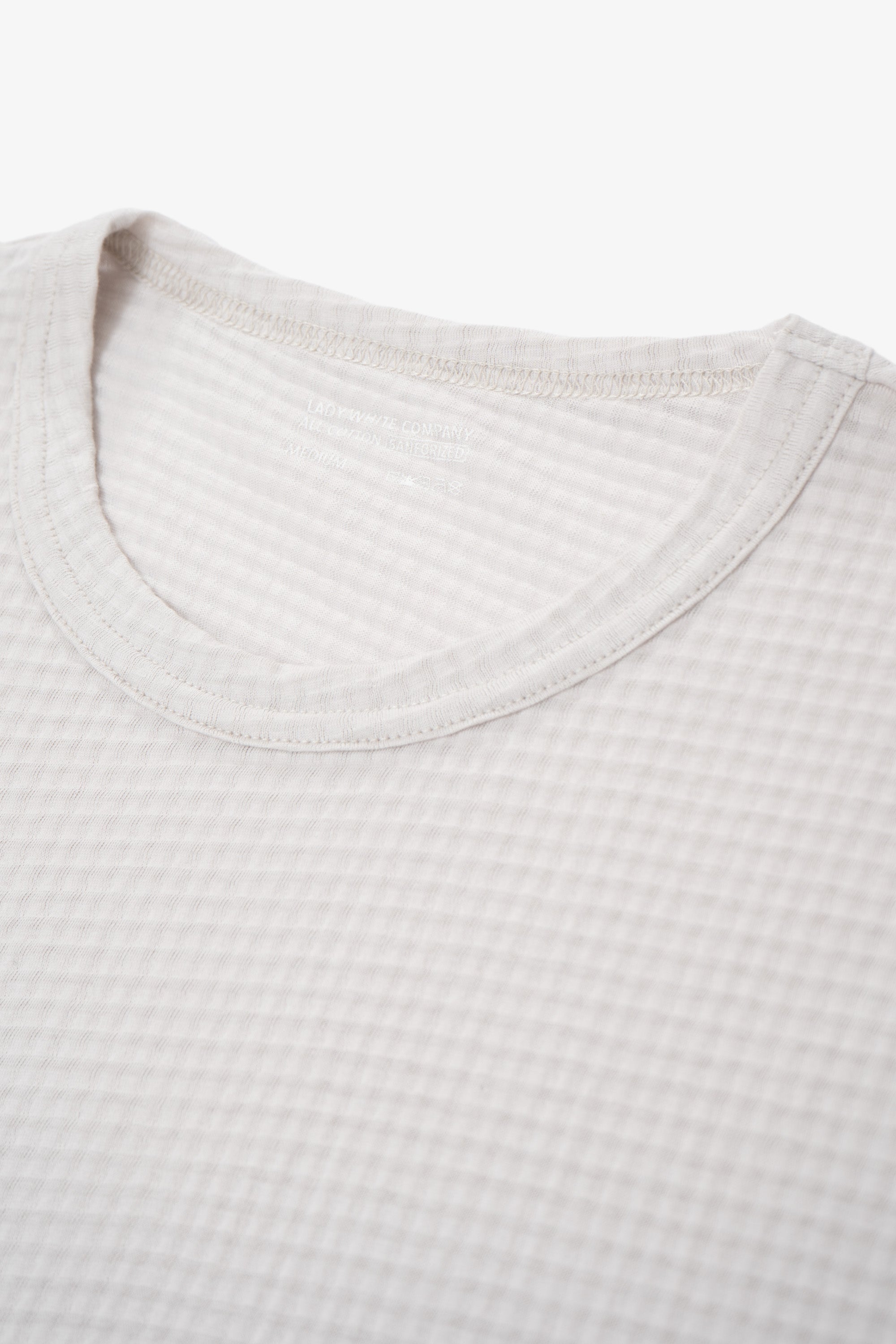 SHEER GAUZE T-SHIRT - SOLAR GREY