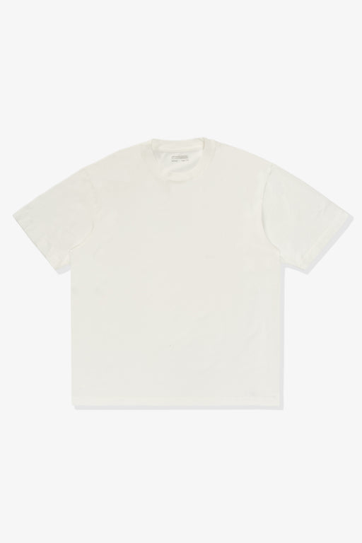 Full front-facing flat overview of LW141 Athens T-shirt in White