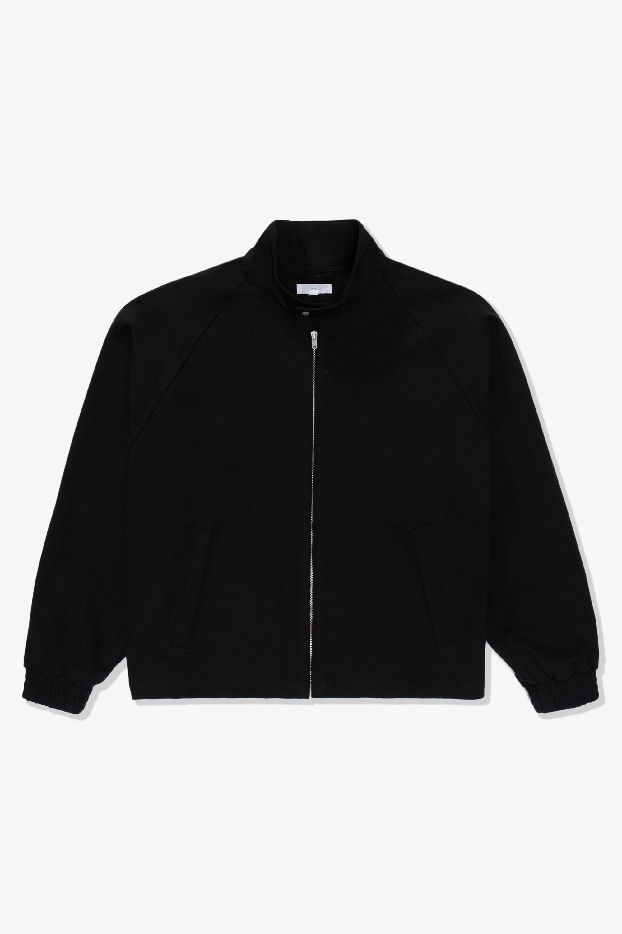 Full front-facing flat overview of LW1630 Toolen Jacket in Black