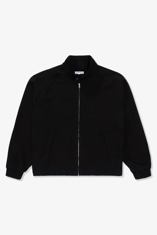 Full front-facing flat overview of LW1630 Toolen Jacket in Black