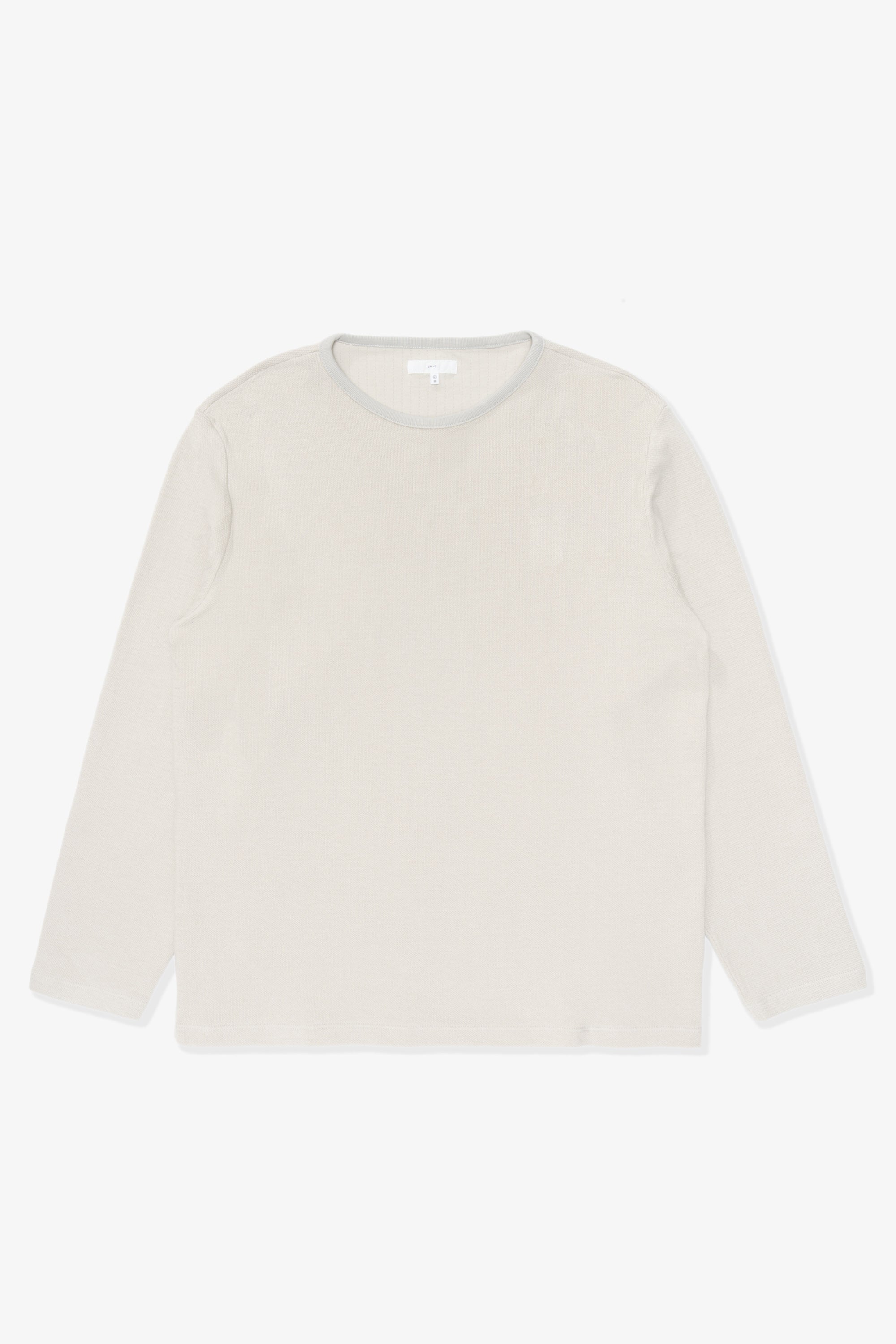 Overhead lay-flat image of LW777CL Double Knit Sweater