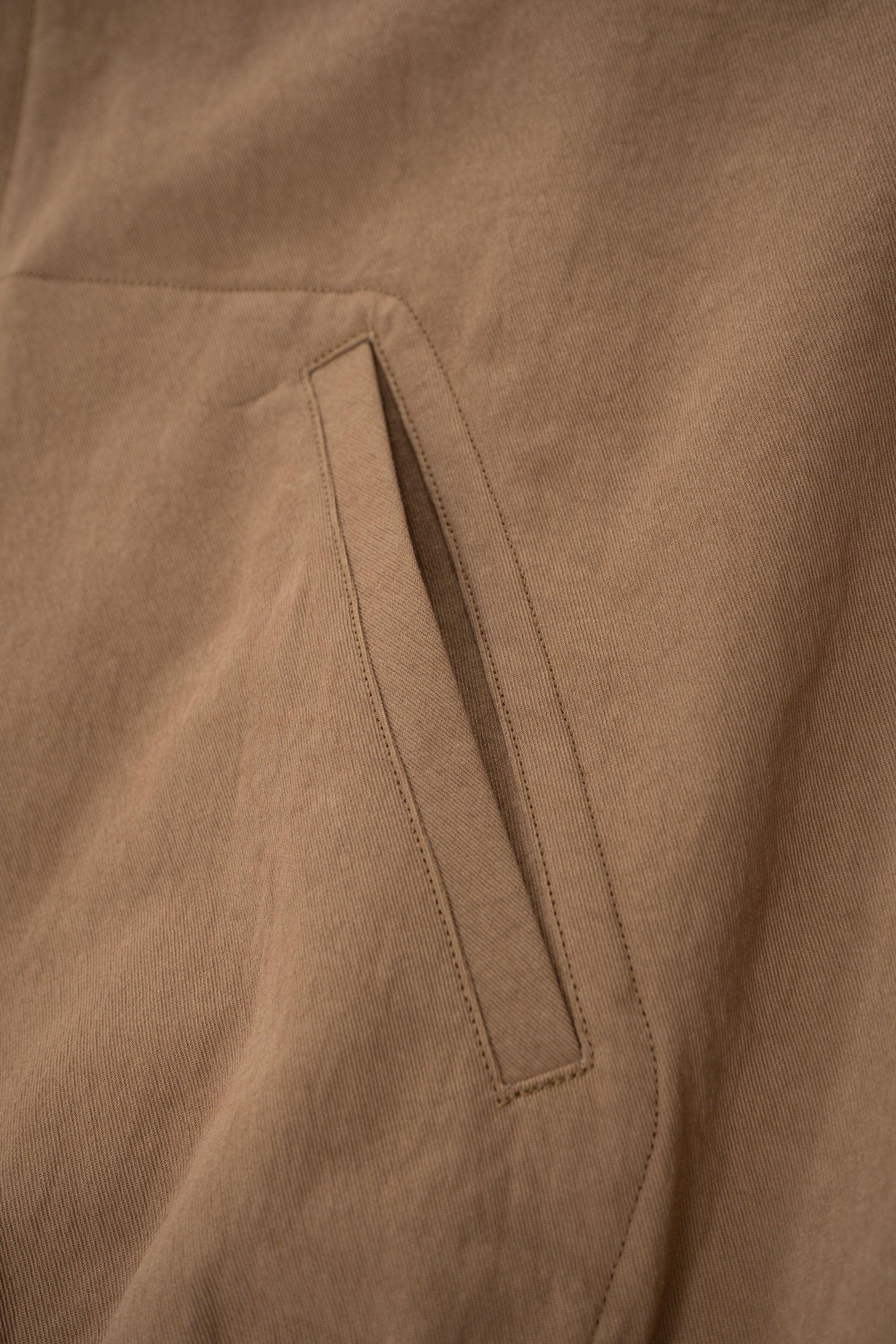CC COACH JACKET - CASHEW