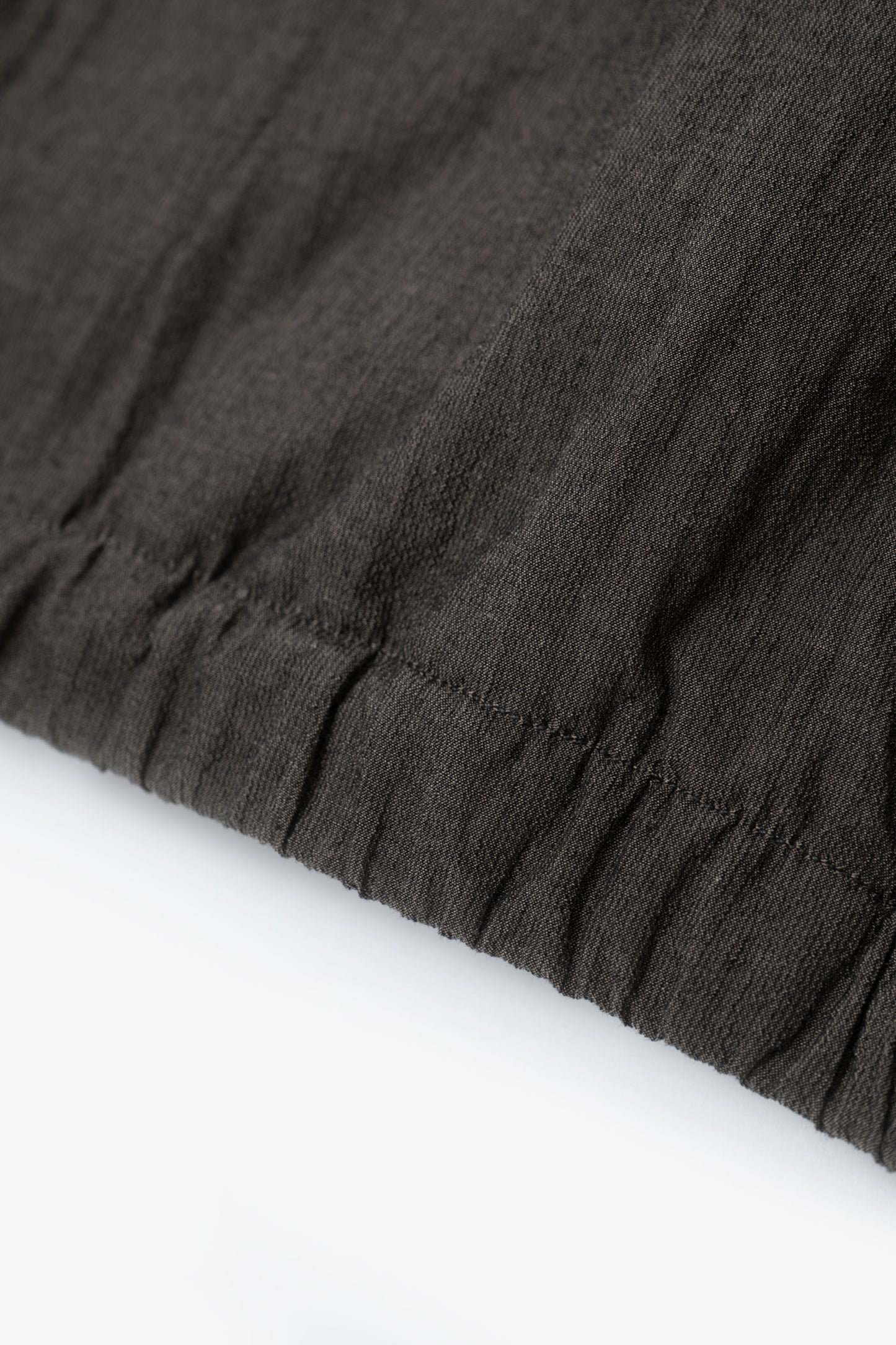 TUMBLED POPLIN FULL ZIP - BROWN PEARL