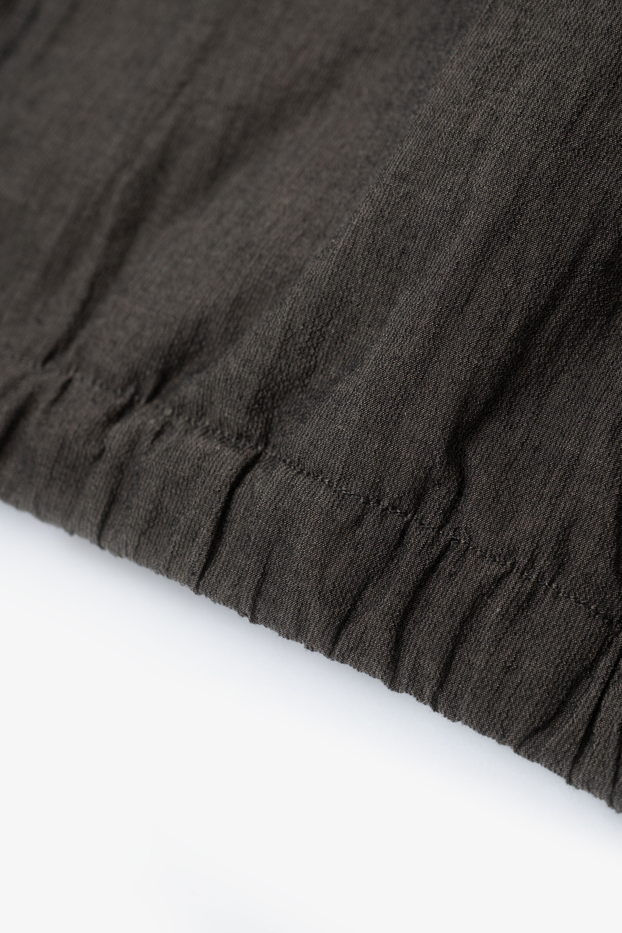 TUMBLED POPLIN FULL ZIP - BROWN PEARL