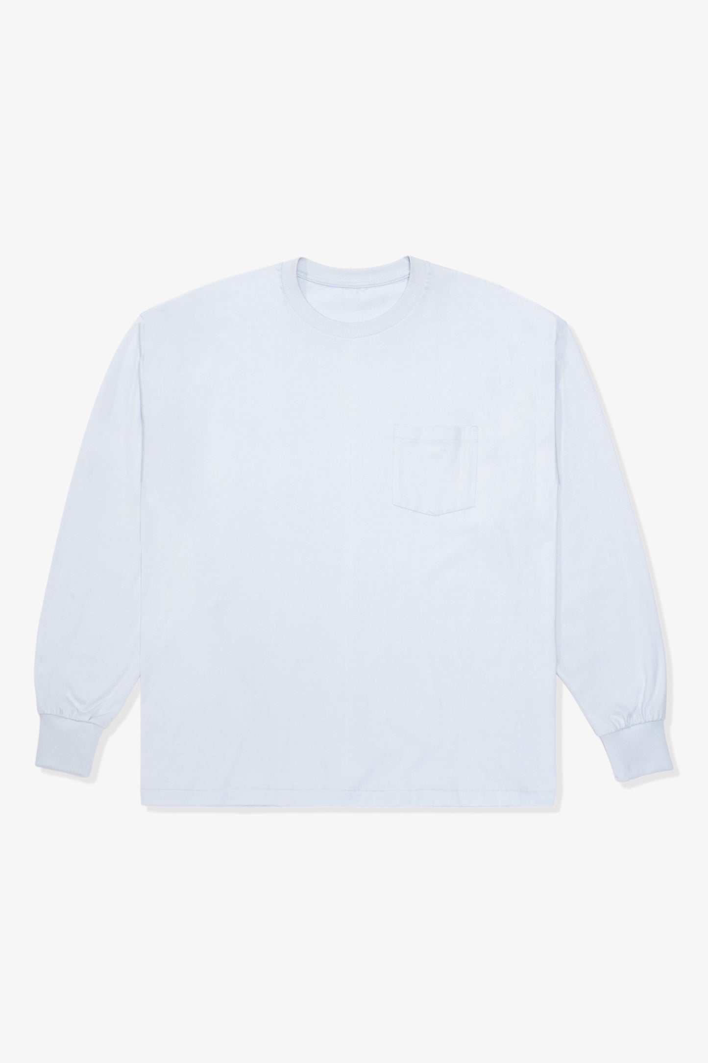 LW - C x KAPTAIN SUNSHINE L/S STRIPE T-SHIRT - BABY BLUE